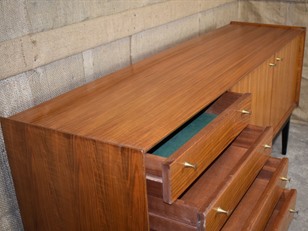 Teak & Walnut Sideboard