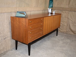 Teak & Walnut Sideboard