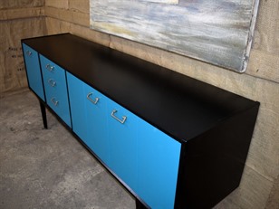 Retro Ebonised Sideboard