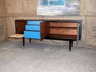 Retro Ebonised Sideboard