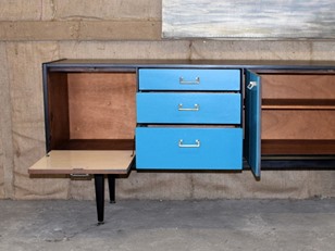 Retro Ebonised Sideboard