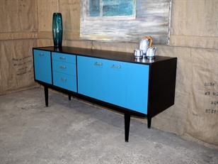 Retro Ebonised Sideboard