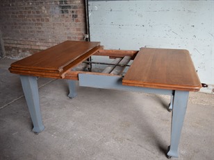 Edwardian Painted Oak Table 