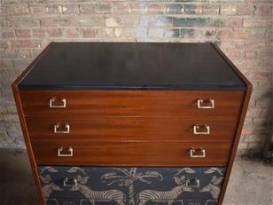 Retro Teak Chest of Drawers 