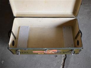 Vintage Steamer Trunk Coffee Table