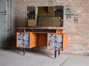 G Plan Dressing Table Retro Upcycled   Desk