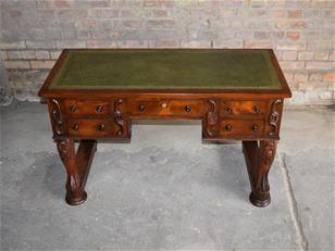 Victorian Mahogany Writing Table - Desk