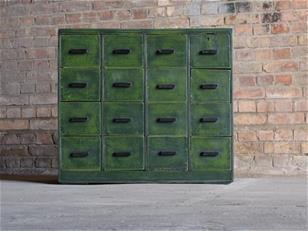 Vintage Engineers Workshop Drawers 