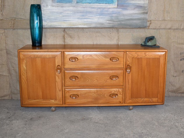 Ercol Light Elm Windsor Sideboard